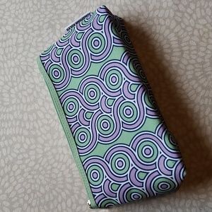 Clinique Jonathan Adler Swirl Print Cosmetic Bag New NWOT